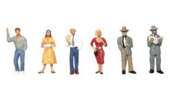 Woodland Scenics A1821 HO Scale Figures - Pedestrians