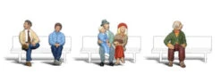 Woodland Scenics A1873 HO Scale Figures - Passengers