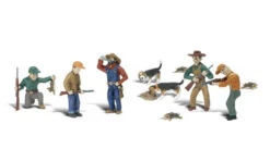 Woodland Scenics A1903 HO Scale Figures - Rabbit Hunt