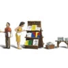 Woodland Scenics A1906 HO Scale Figures - Newsstand