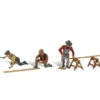 Woodland Scenics A1947 HO Scale Figures - Carpenter Crew