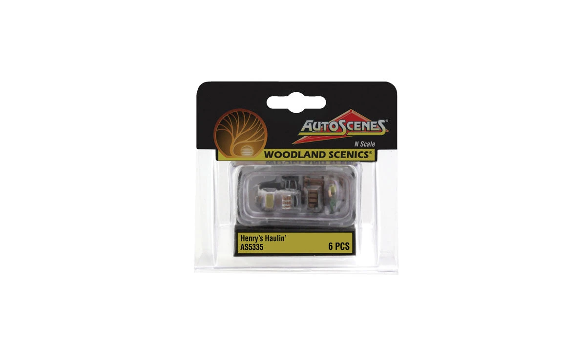 Woodland Scenics AS5335 N Scale Vehicles - Henry's Haulin' - Image 2