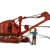Woodland Scenics AS5566 HO Scale Vehicles - Backhoe