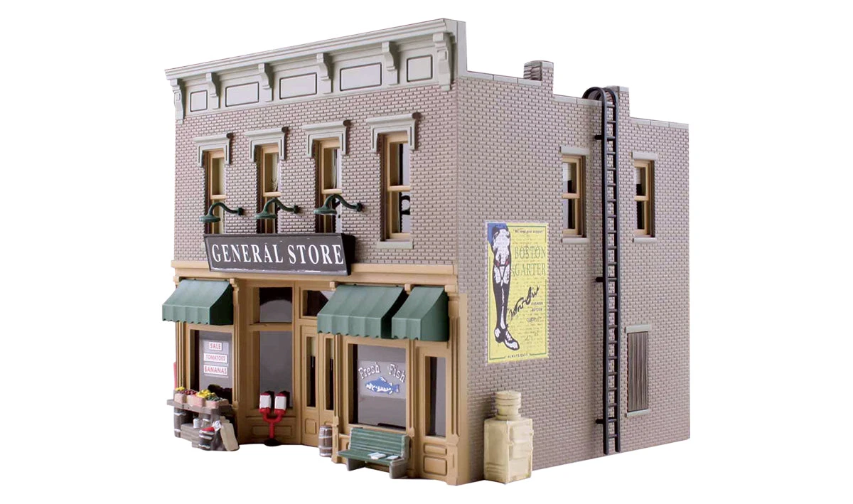 Woodland Scenics BR4925 N Scale Built Up Structure - Lubener's General Store - Image 2