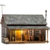 Woodland Scenics BR5869 O Scale Built Up Structure Rustic Cabin