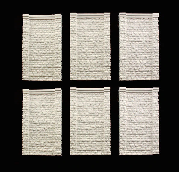 Woodland Scenics C1159 N Scale Retaining Wall - Cut Stone (6-Pack) - Image 2
