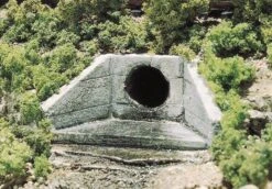 Woodland Scenics C1162 N Scale Culvert - Concrete (2-Pack)