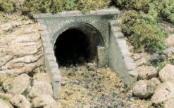 Woodland Scenics C1163 N Scale Culvert - Masonry Arch (2-Pack)