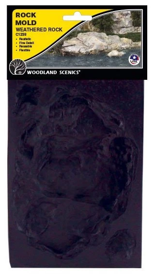 Woodland Scenics C1238 Rock Mold - Weathered Rock - Image 2