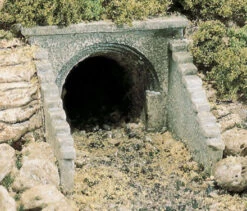 Woodland Scenics C1263 HO Scale Culvert - Masonry Arch (2-Pack)