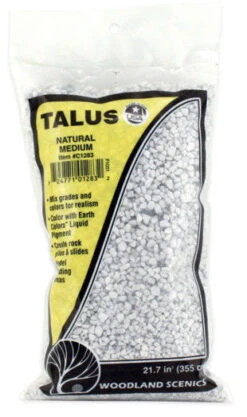 Woodland Scenics C1283 Medium Talus Bag - Natural (25 Cu. In.)