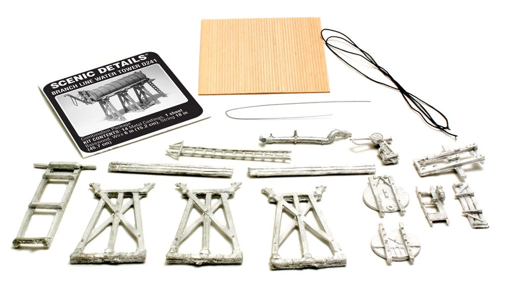 Woodland Scenics D241 HO Scale Scenic Details - Branch Line Water Tower - Image 2