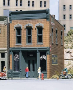 Woodland Scenics DPM 10100 HO Scale Kelly's Saloon [Building Structure Kit]