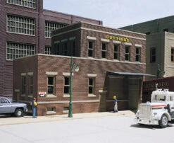 Woodland Scenics DPM 10300 HO Scale Cutting's Scissor Co. [Building Structure Kit]