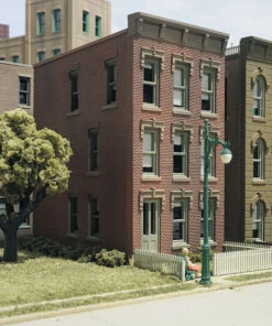 Woodland Scenics DPM 10900 HO Scale Townhouse #1 [Building Structure Kit]