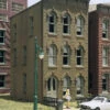 Woodland Scenics DPM 11000 HO Scale Townhouse #2 [Building Structure Kit]