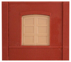 Woodland Scenics DPM 30106 HO Scale Dock Level Wall Sections - Freight Loading Entry Door 4-Pack