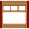 Woodland Scenics DPM 30162 HO Scale Street Level Wall Sections - 20th Century Windows 4-Pack