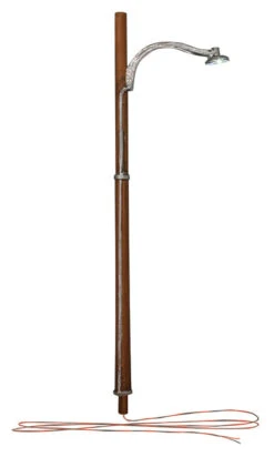 Woodland Scenics JP5638 N Scale Just Plug Street Lights - Wooden Pole (3-Pack)