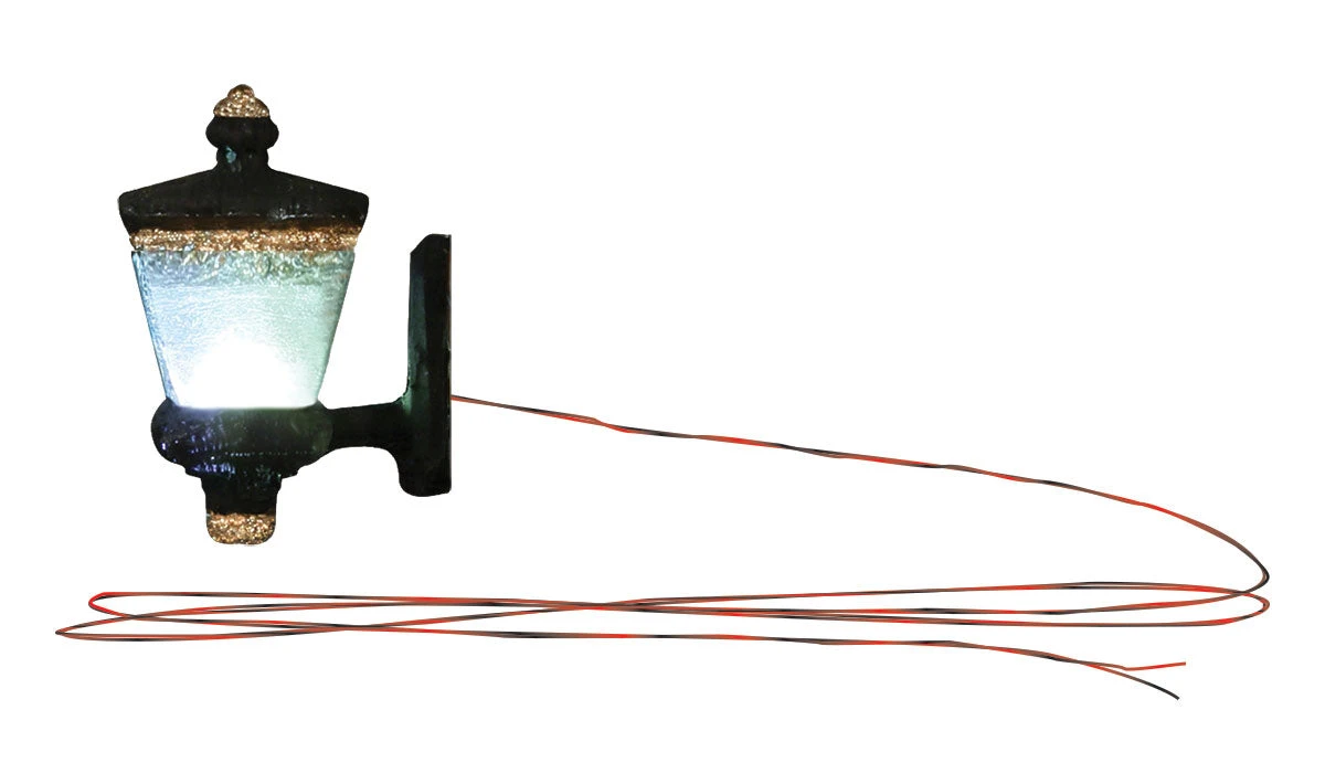 Woodland Scenics JP5655 HO Scale Wall Mount Lights, Entry (3-Pack)