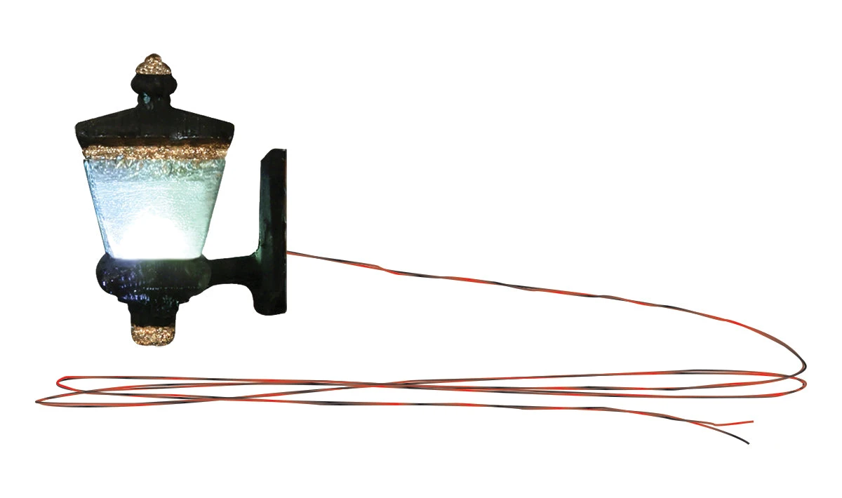 Woodland Scenics JP5659 N Scale Wall Mount Lights, Entry (2 Pack)