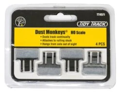 Woodland Scenics TT4571 Tidy Track, HO Scale Dust Monkeys